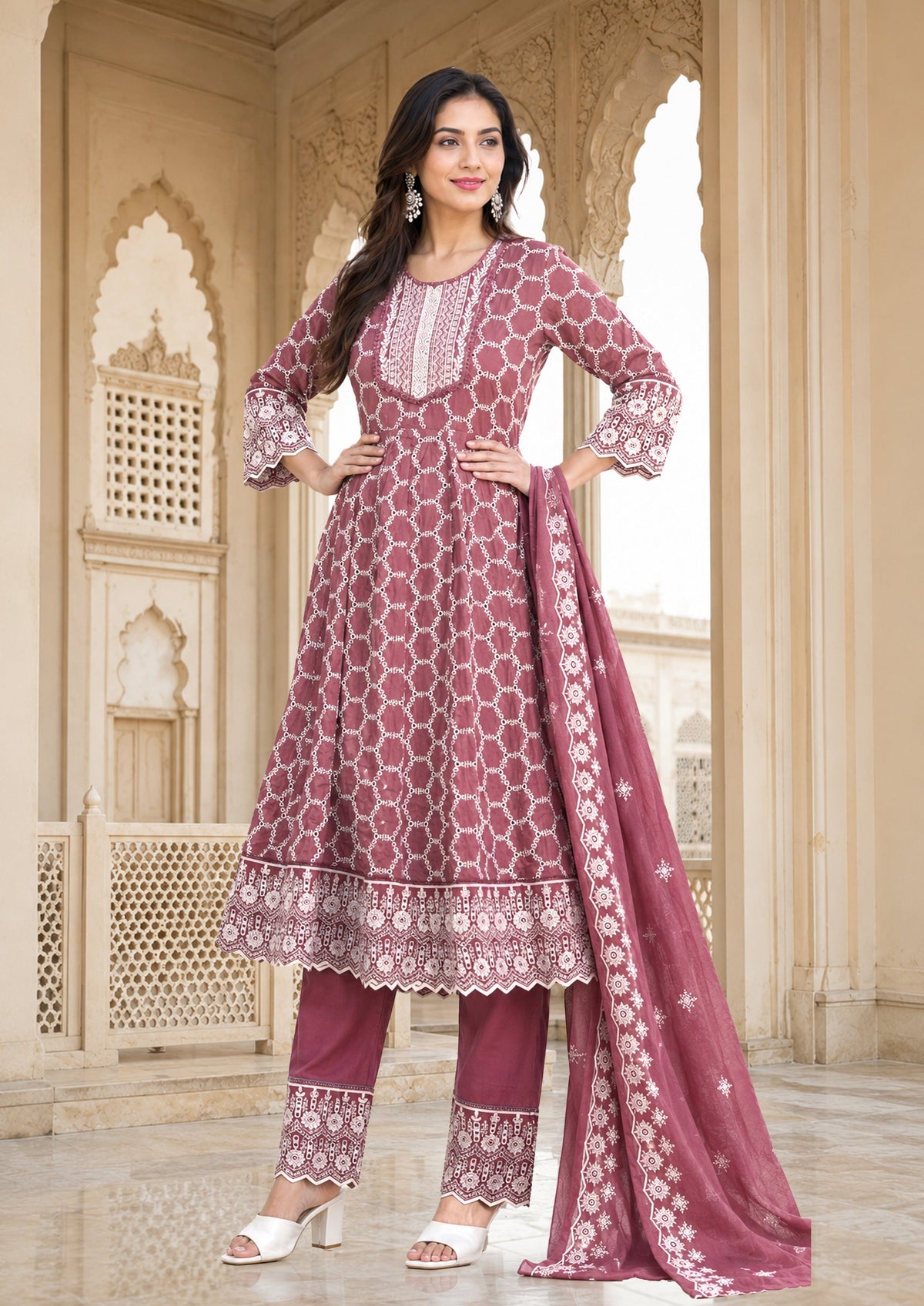 Kurta Set With Dupatta