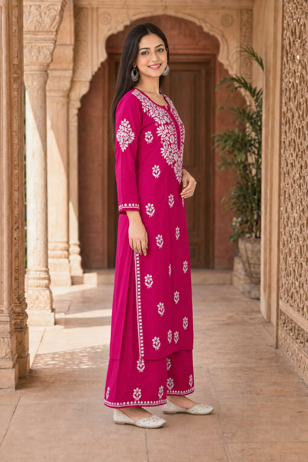 Chikankari Kurta Set