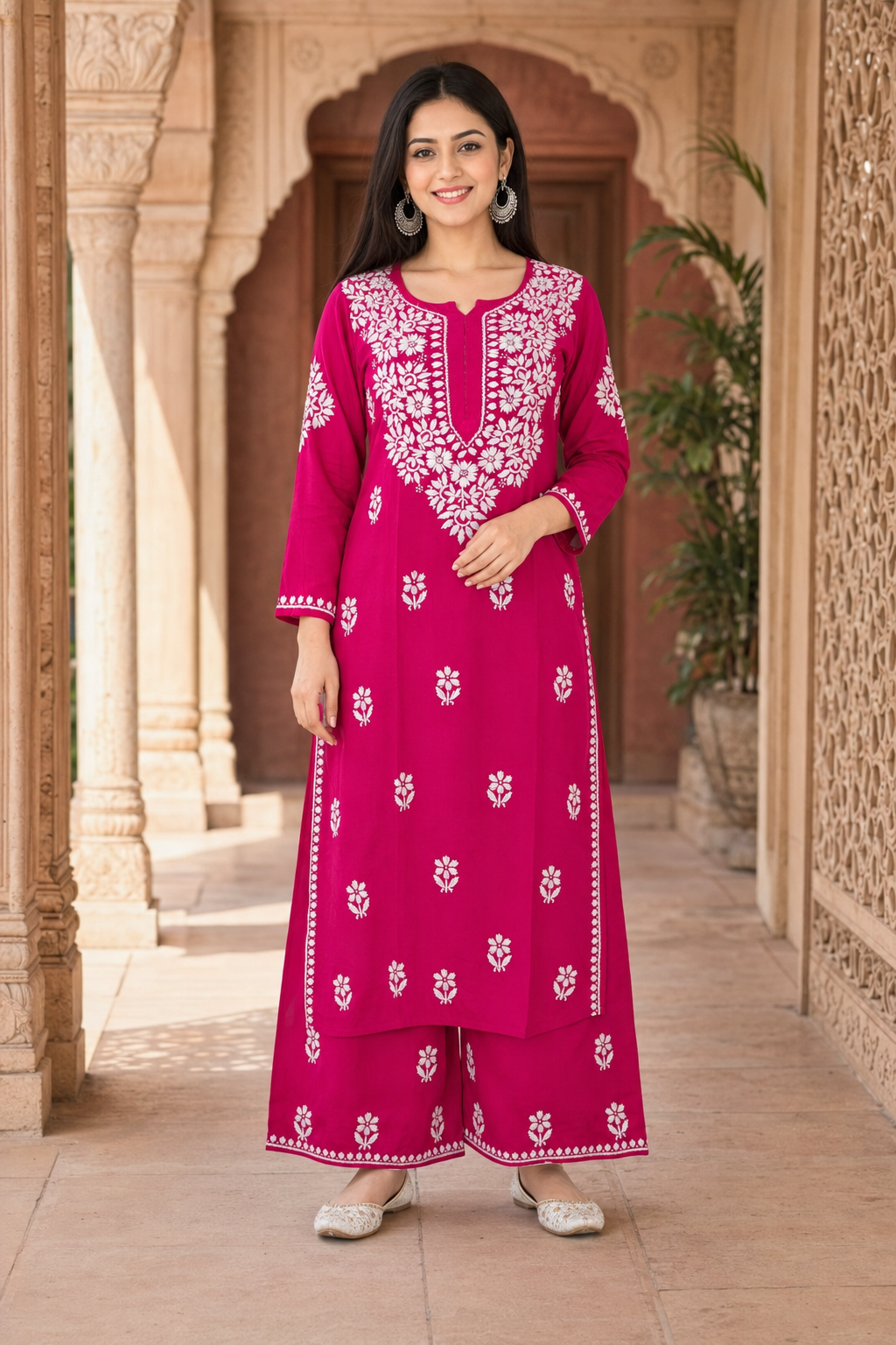 Chikankari Kurta Set