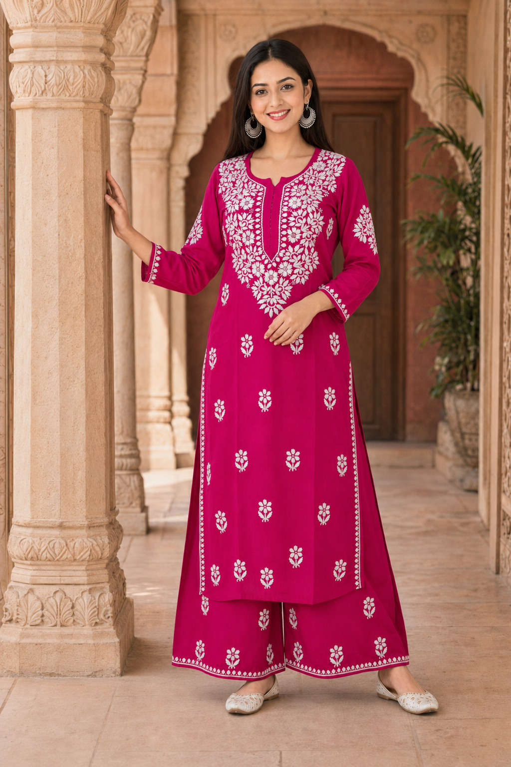 Chikankari Kurta Set