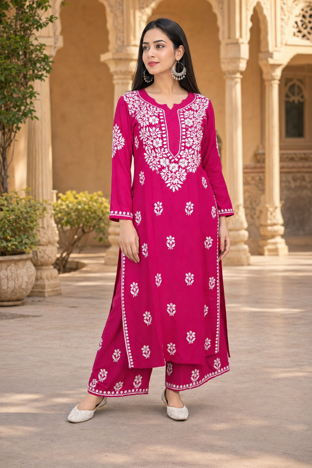 Chikankari Kurta Set