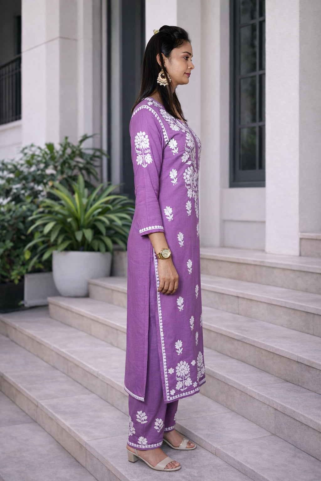 Chikankari Kurta Set