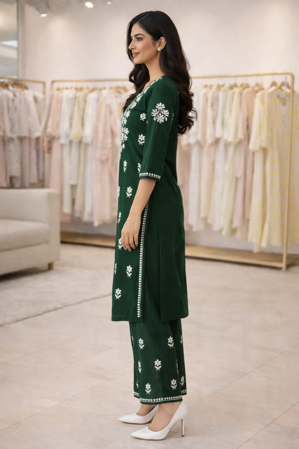 Chikankari Kurta Set