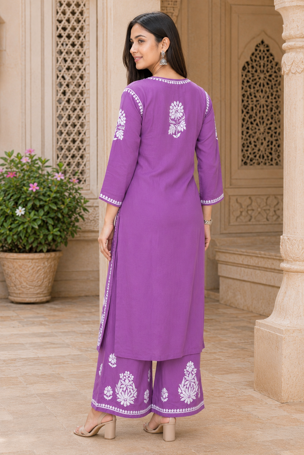 Chikankari Kurta Set