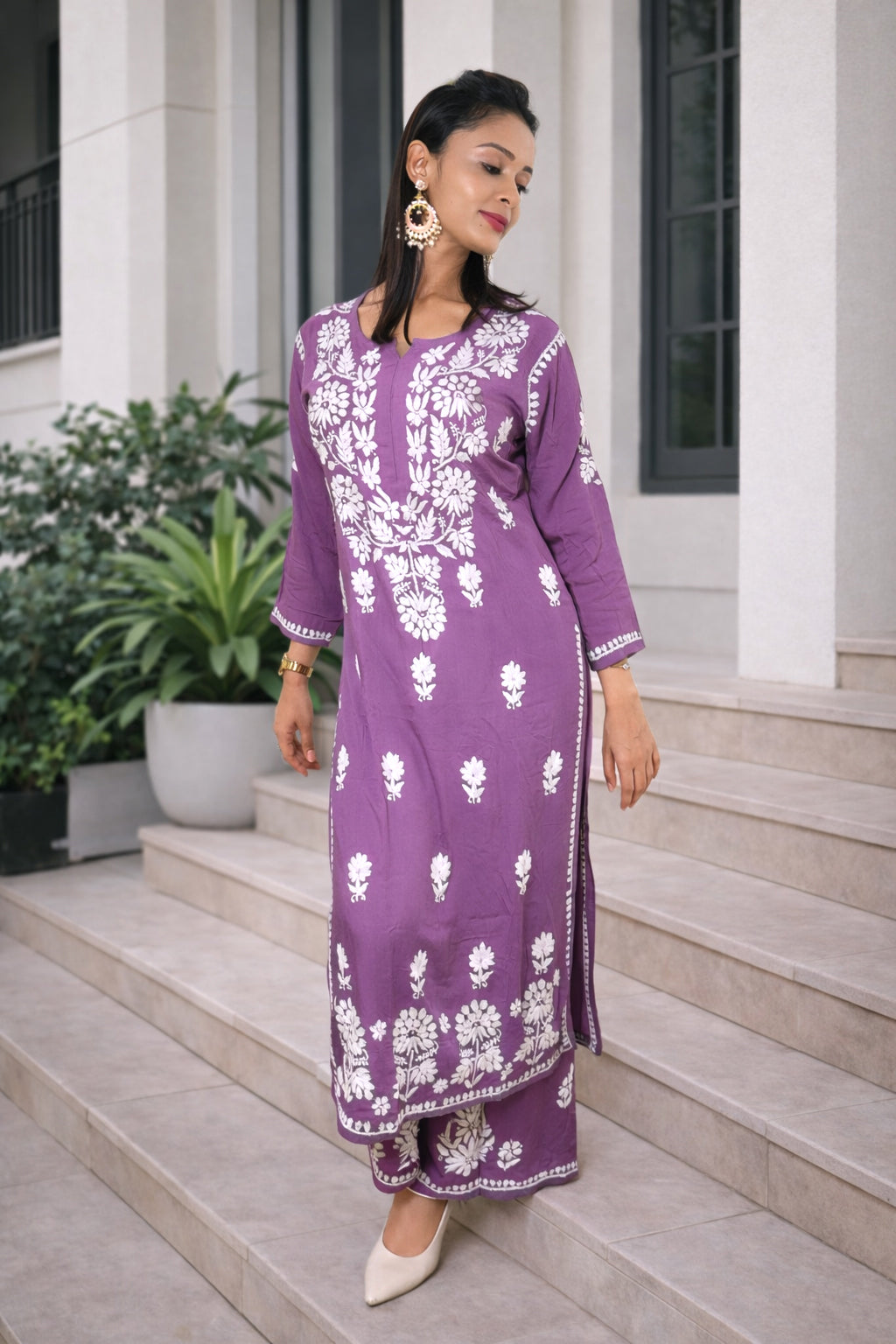 Chikankari Kurta Set