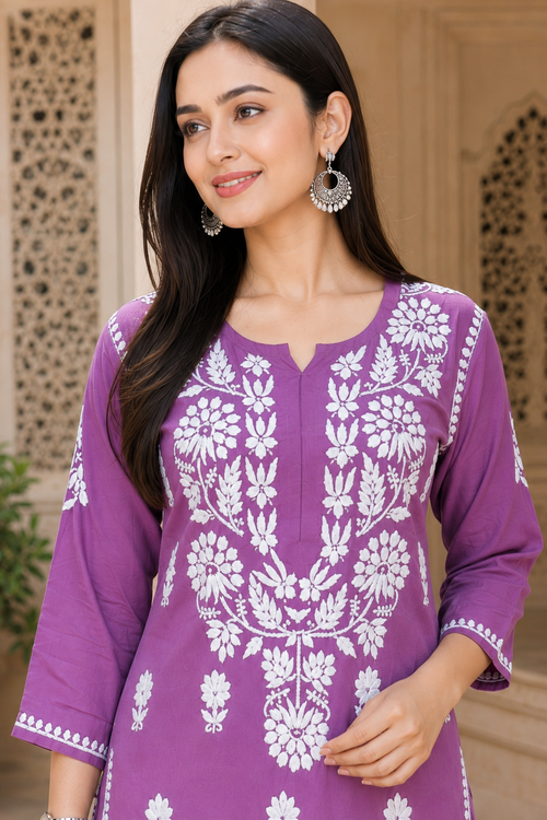 Chikankari Kurta Set