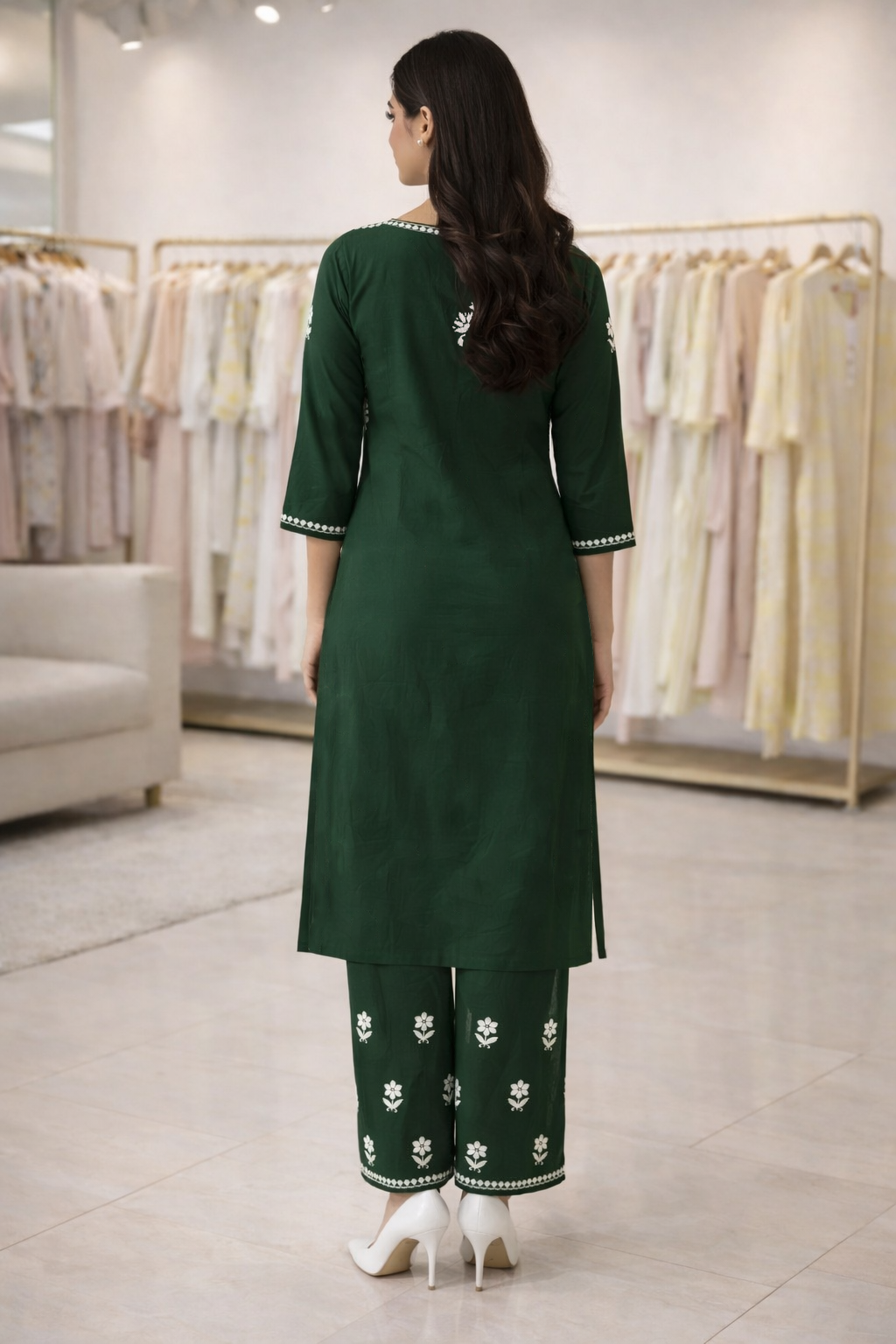 Chikankari Kurta Set