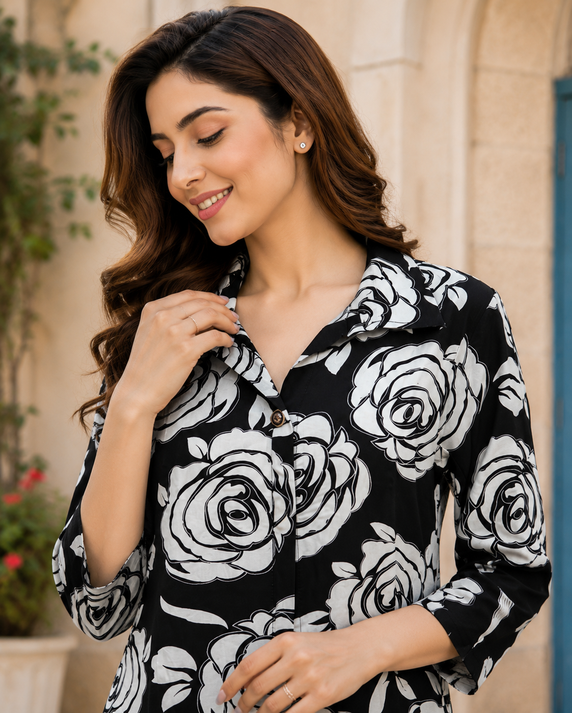 Noir Rose Co-ord Set