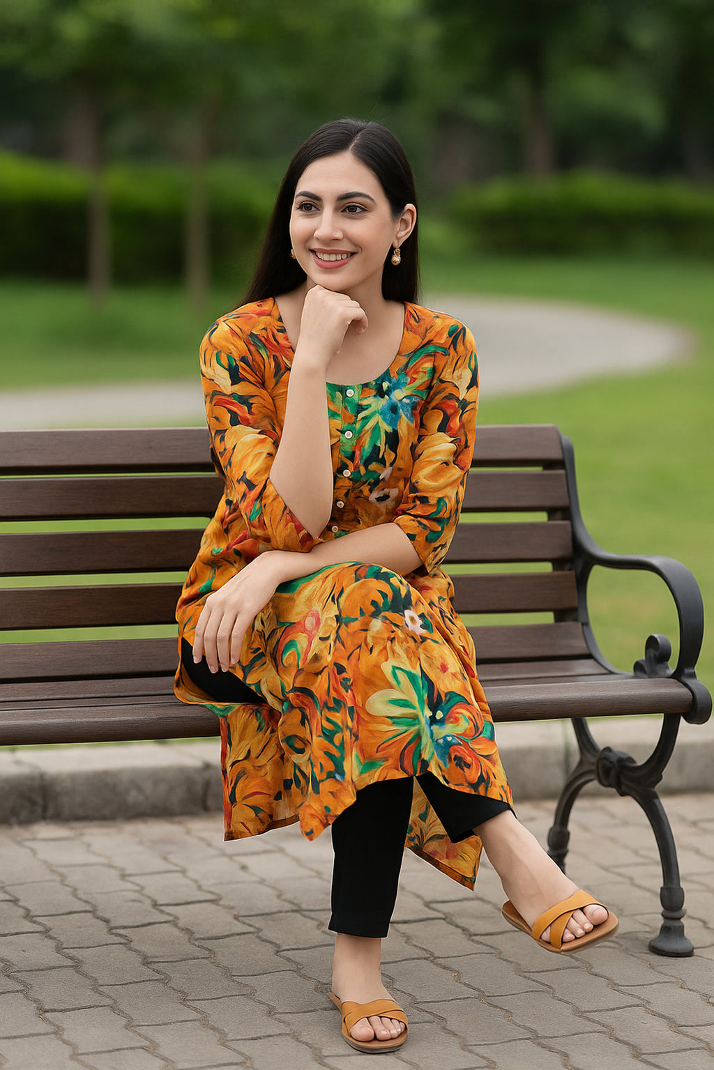 Autumn Radiance Kurta