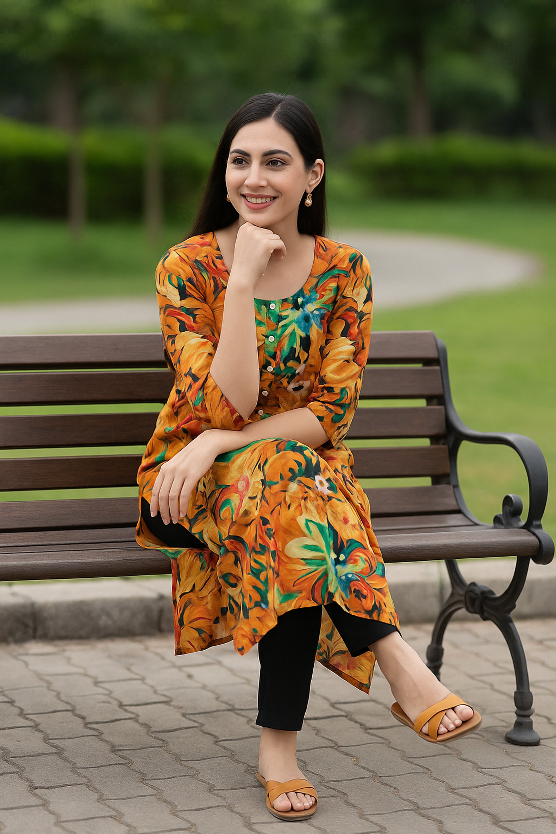 Autumn Radiance Kurta
