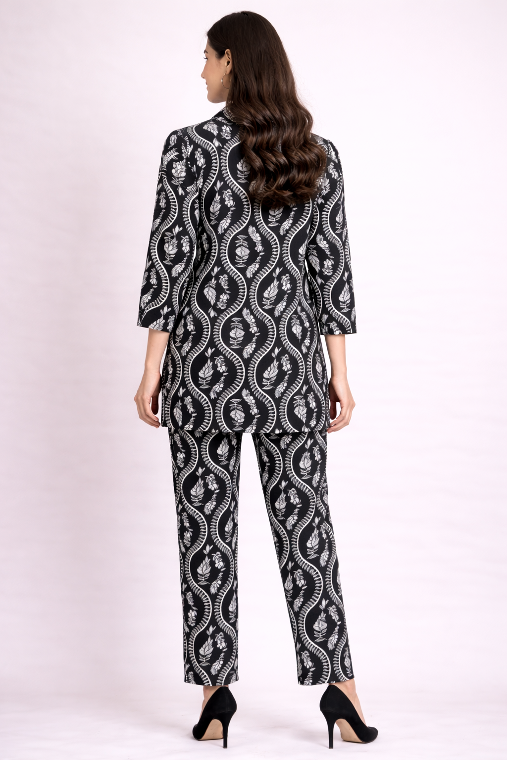Monochrome Wave Co-ord Set