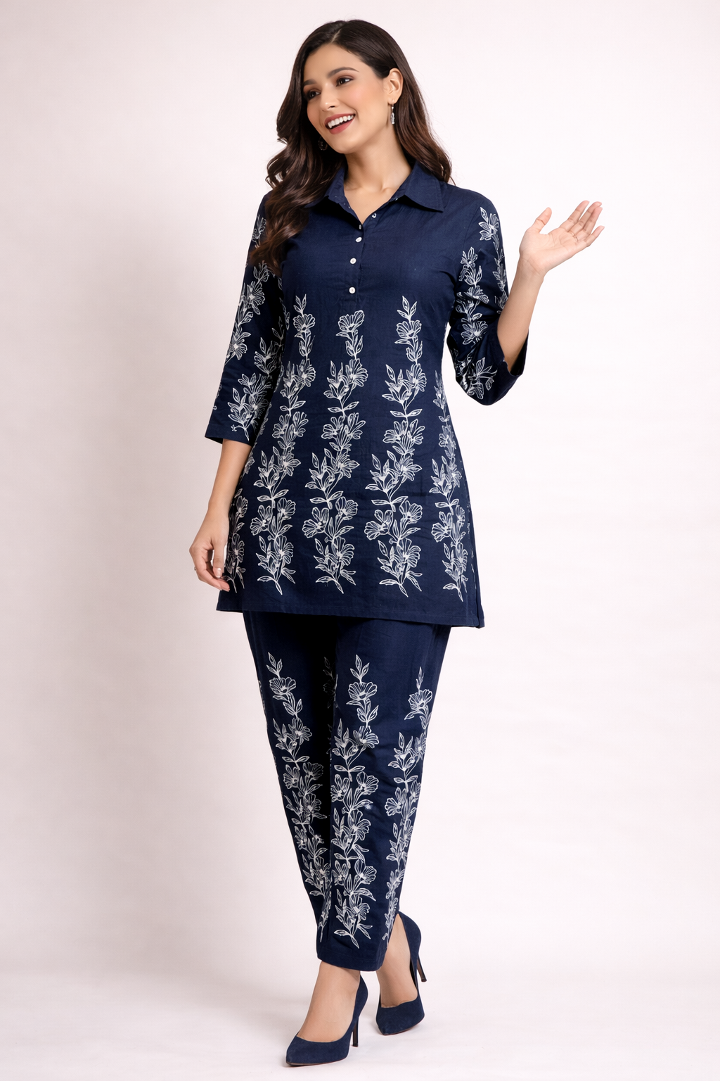 Twilight Bloom Co-ord Set