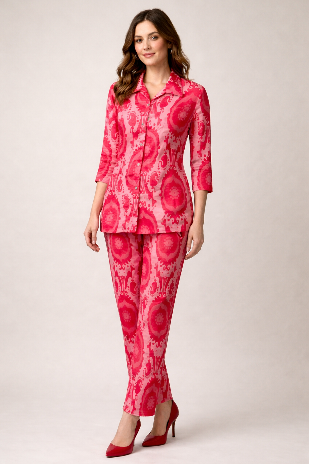 Rose Radiance Co-Ord Set