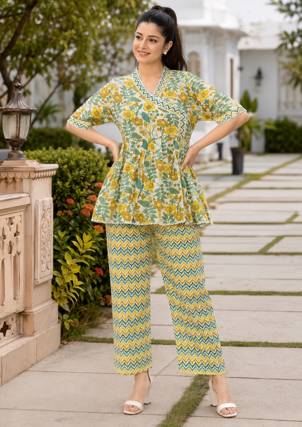 Women's Floral Printed Co-Ord Set