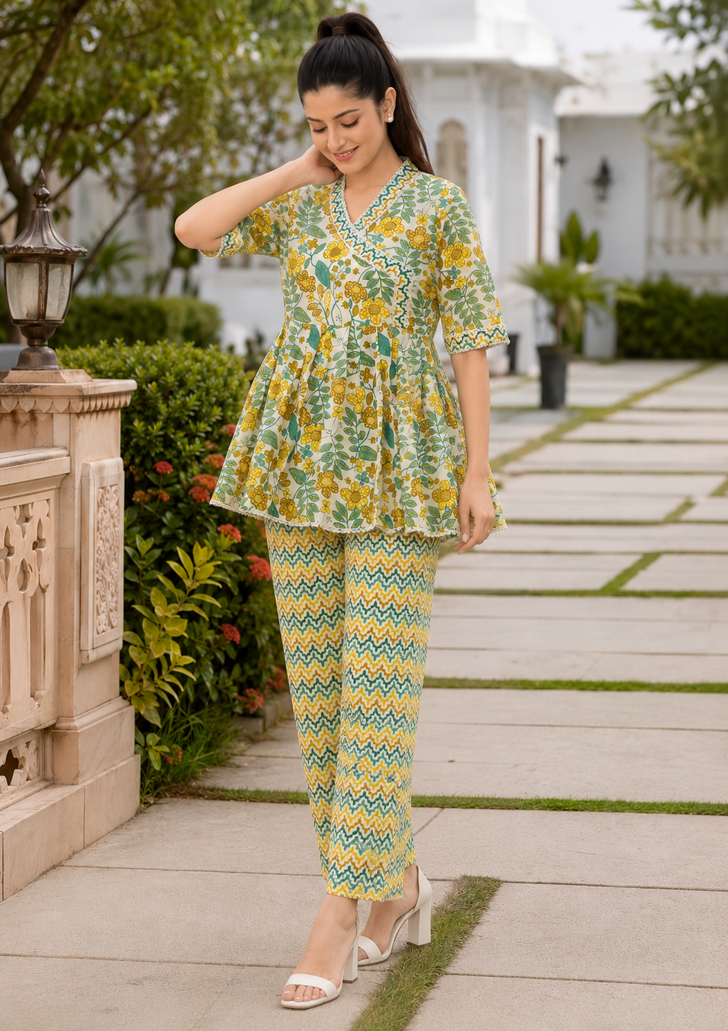 Women's Floral Printed Co-Ord Set