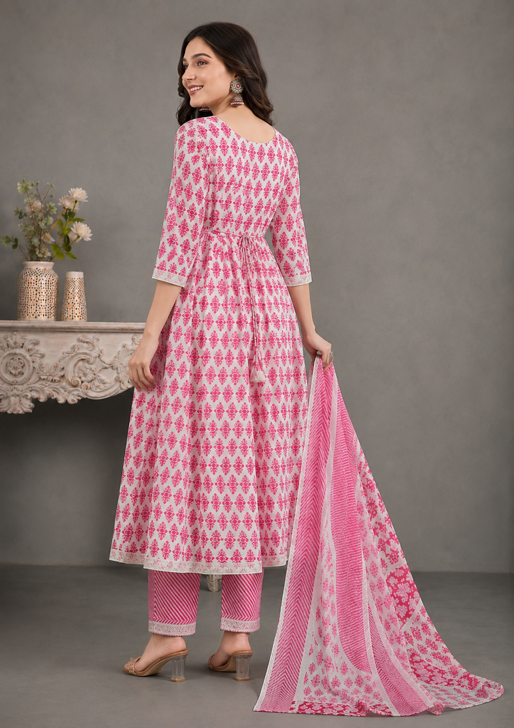 Pearl Pink Charm Ensemble
