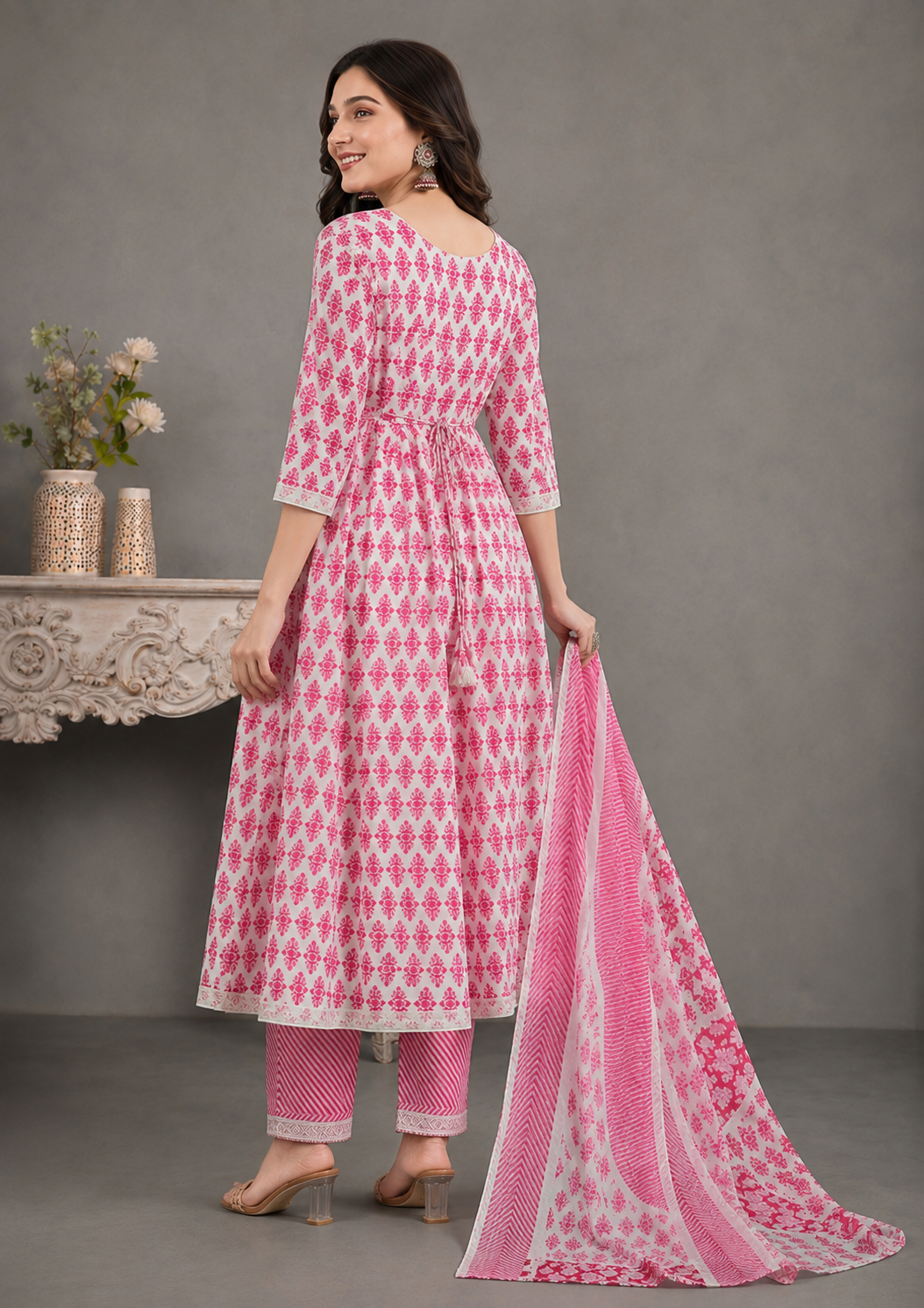Pearl Pink Charm Ensemble