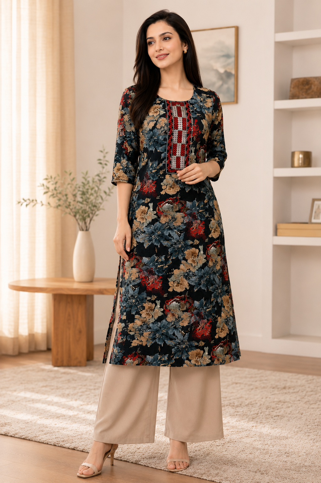 Dusky Meadow Kurta