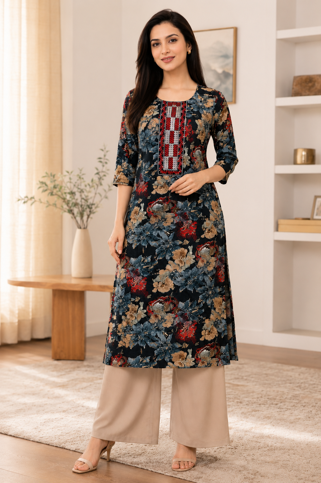 Dusky Meadow Kurta