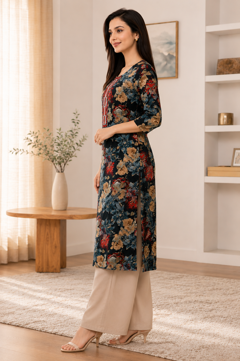 Dusky Meadow Kurta