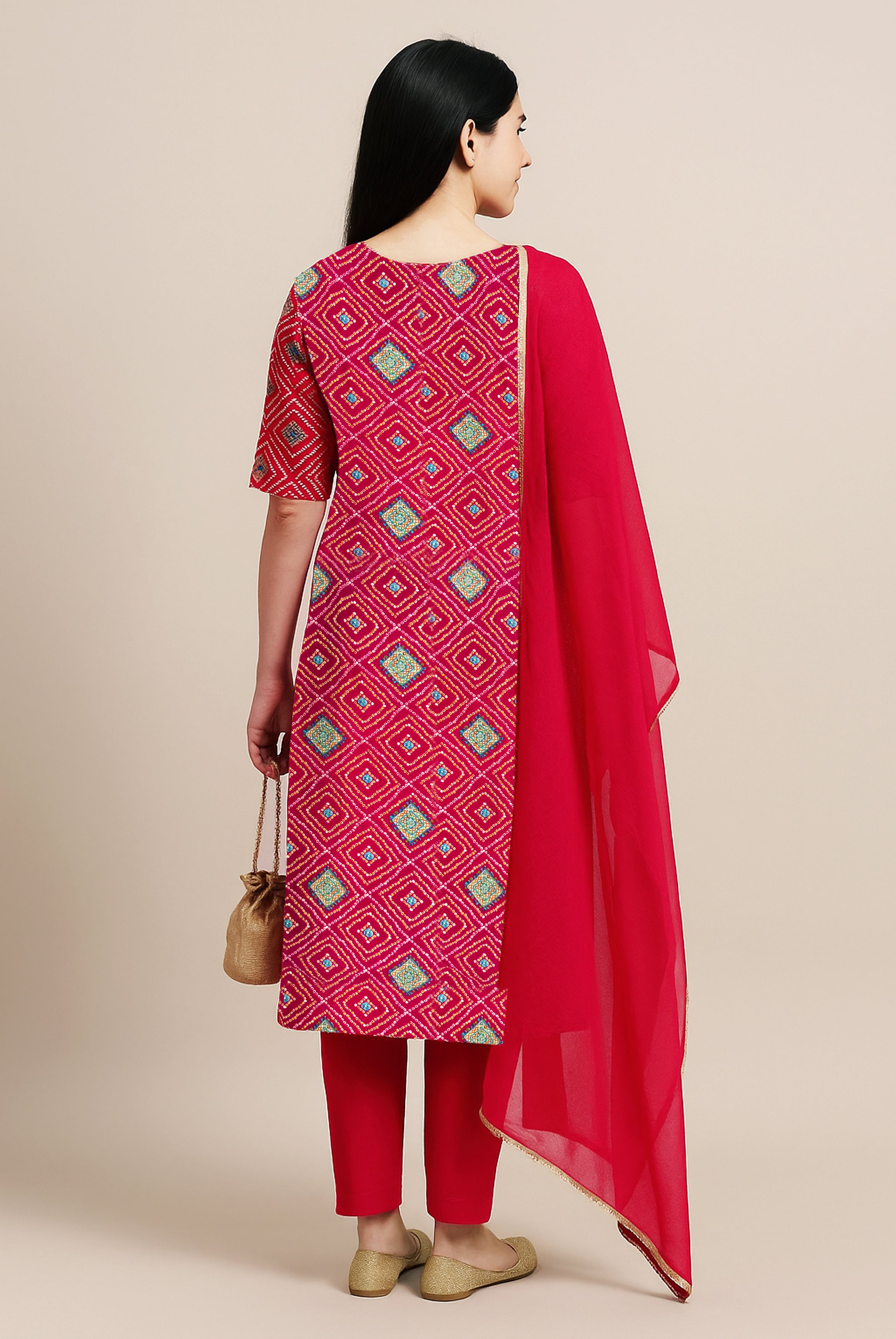 Magenta Majesty Kurta Set