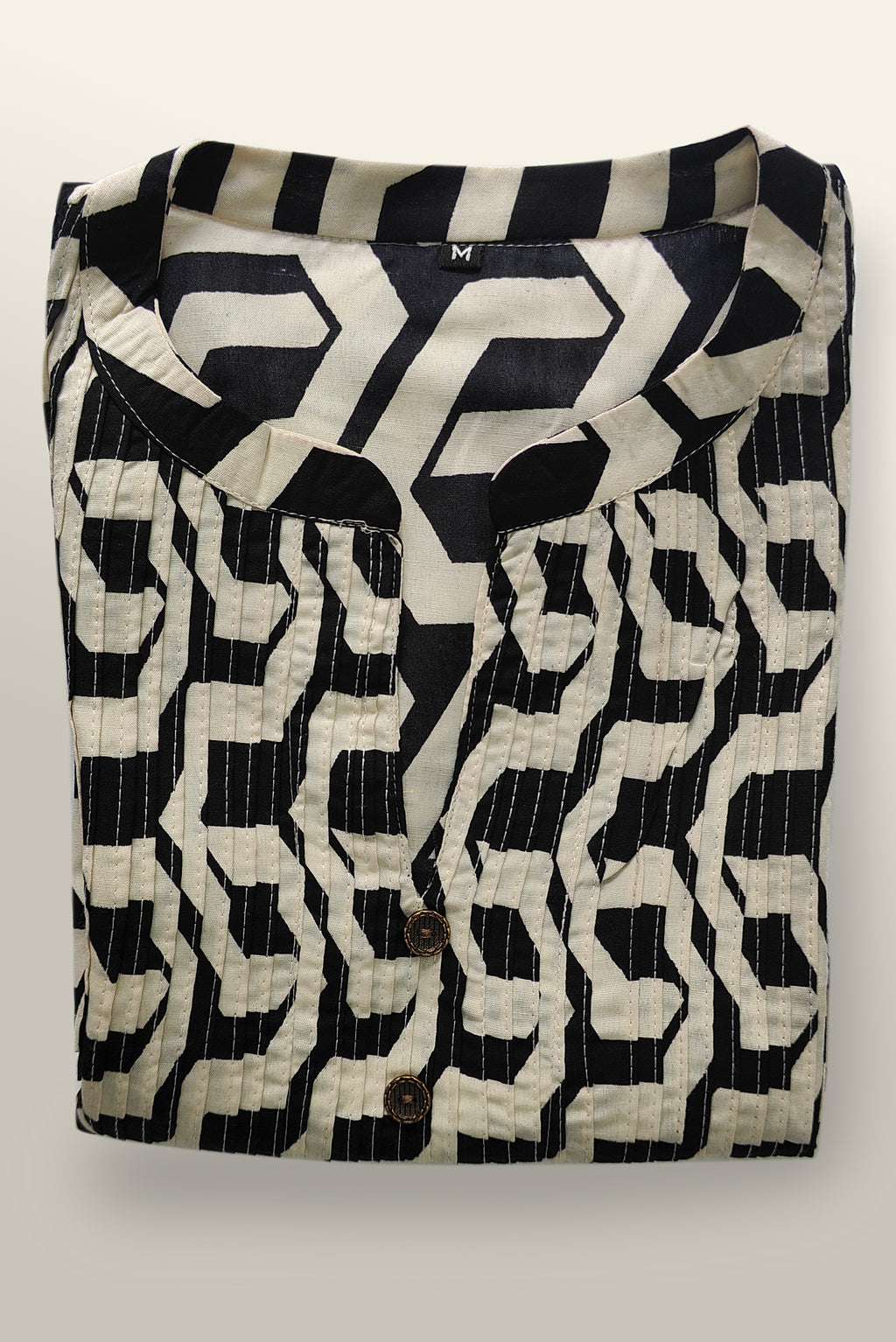 Monochrome Maze Top