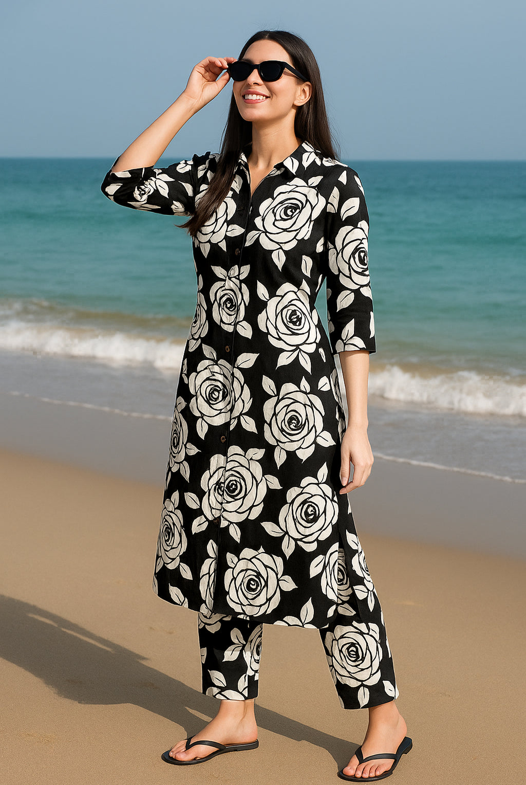 Noir Rose Co-ord Set