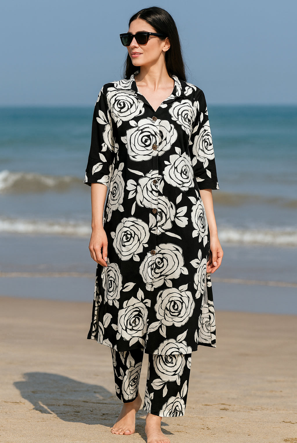 Noir Rose Co-ord Set