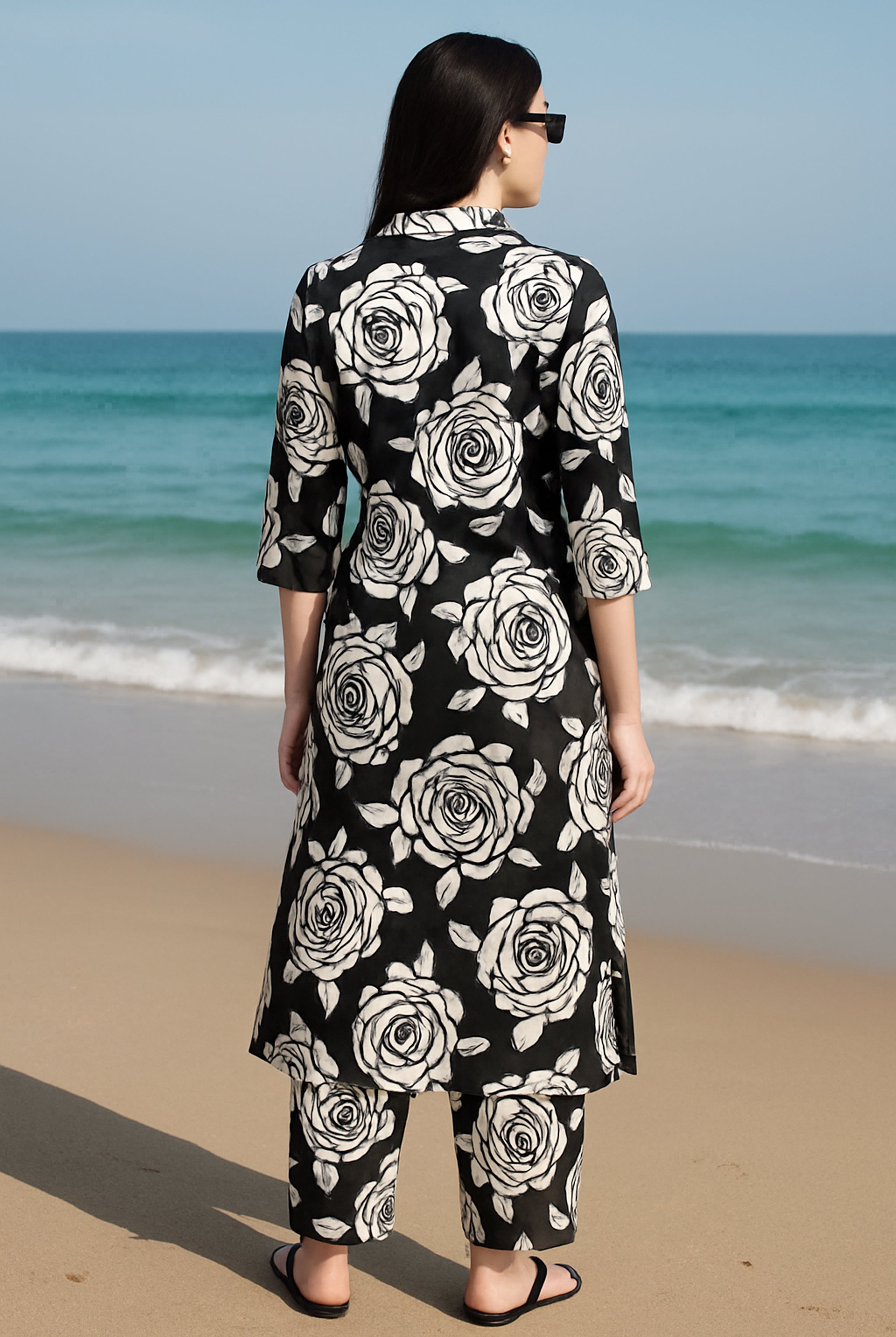 Noir Rose Co-ord Set