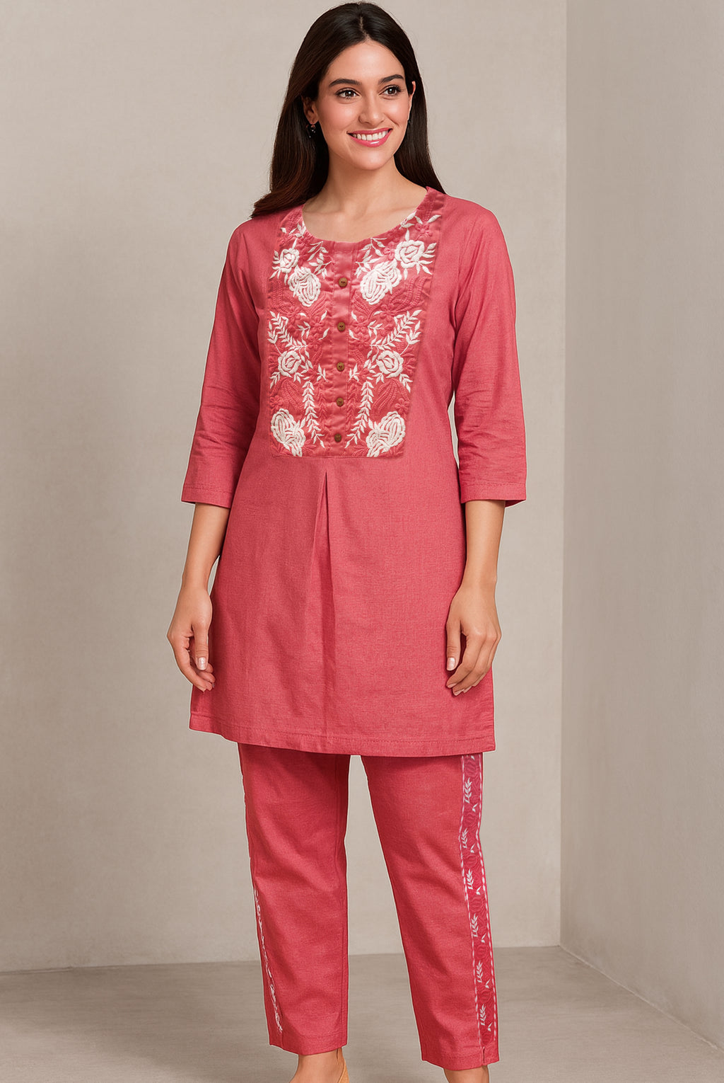 Peach Blossom Co-ord Set