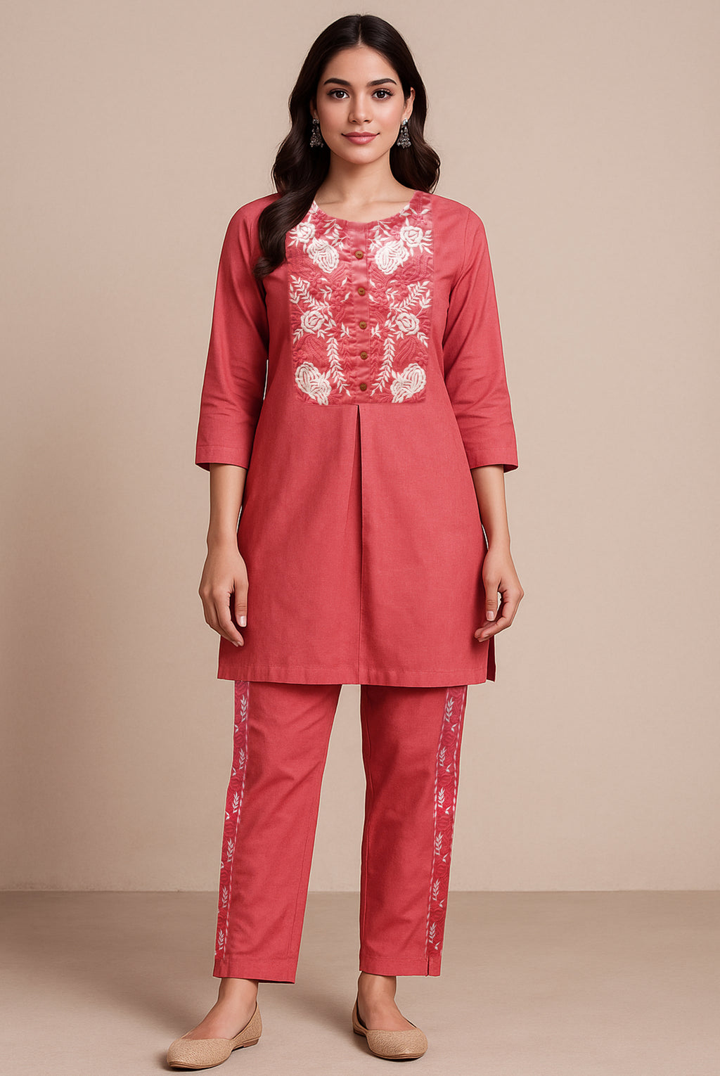 Peach Blossom Co-ord Set