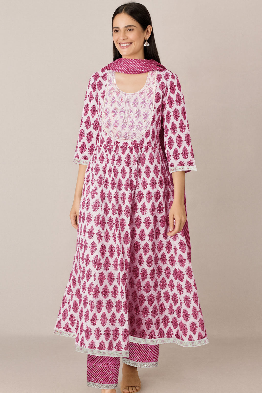 Pearl Pink Charm Ensemble