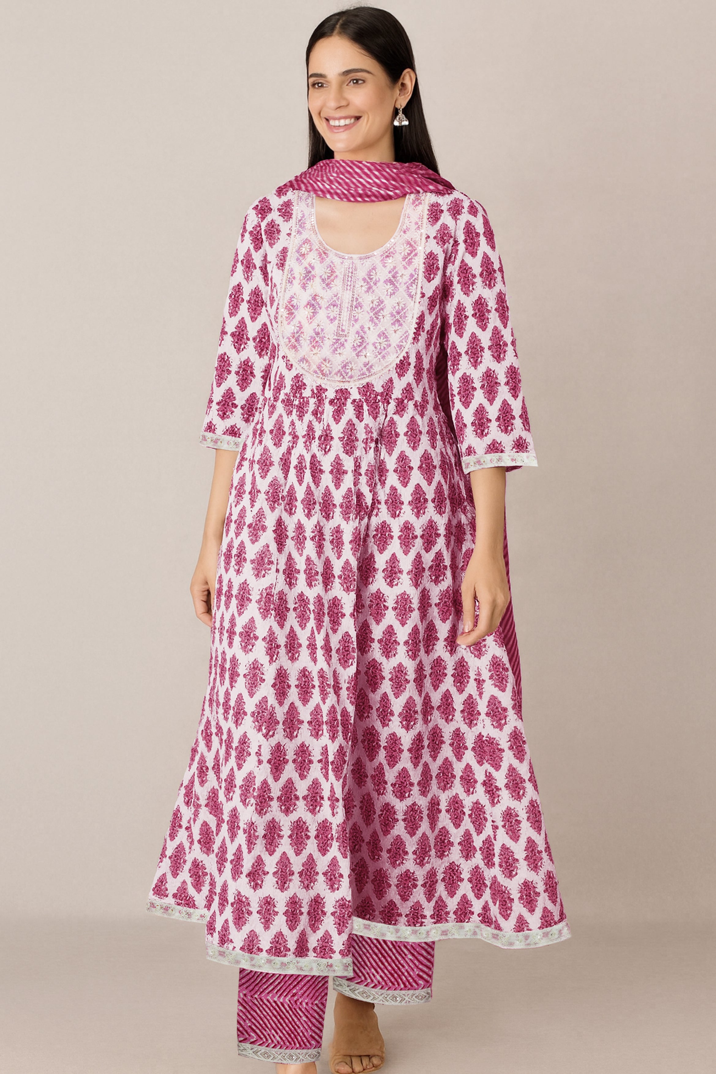 Pearl Pink Charm Ensemble