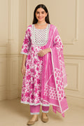 Pink Meadow Mirror Kurta Set