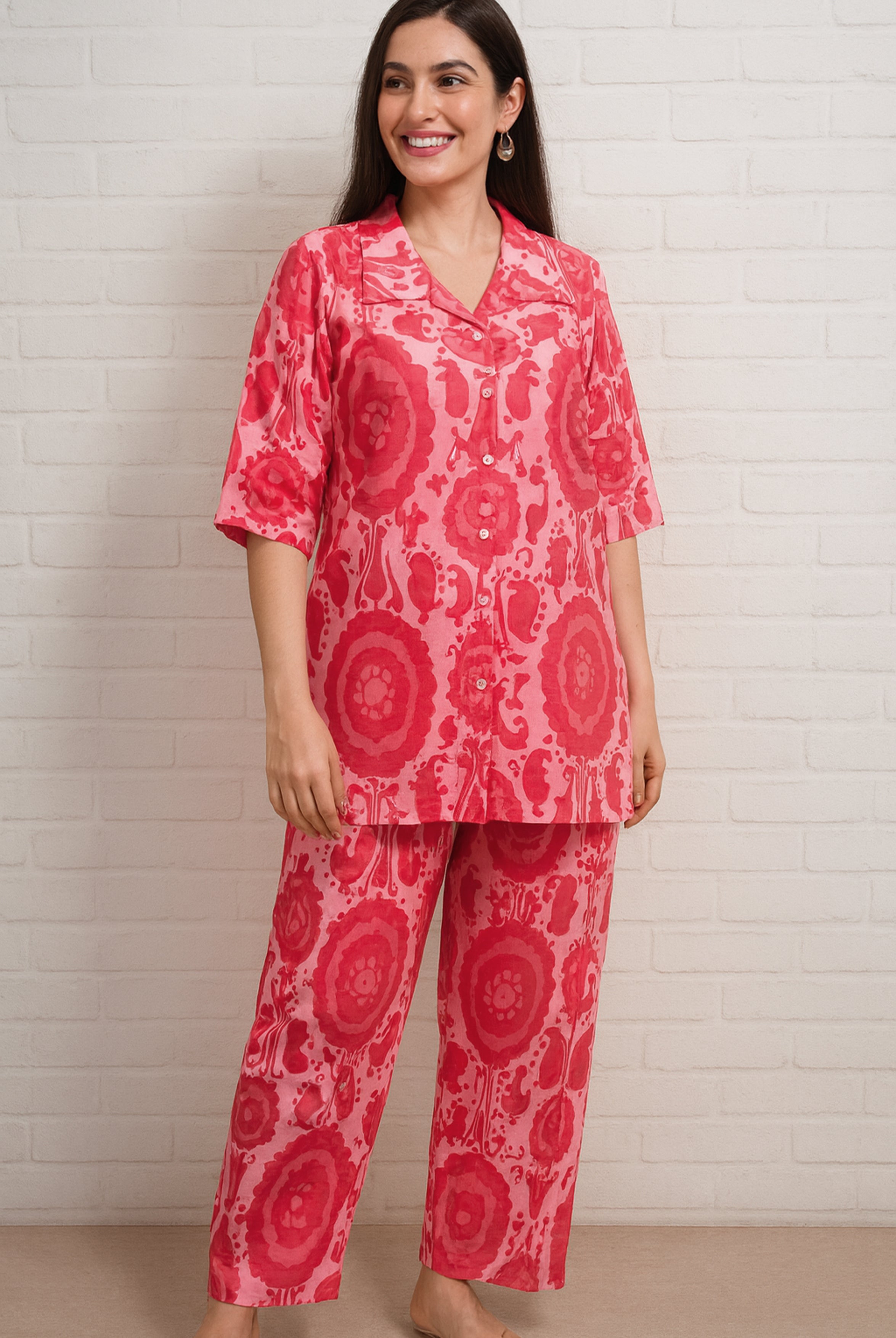 Rose Radiance Co-Ord Set