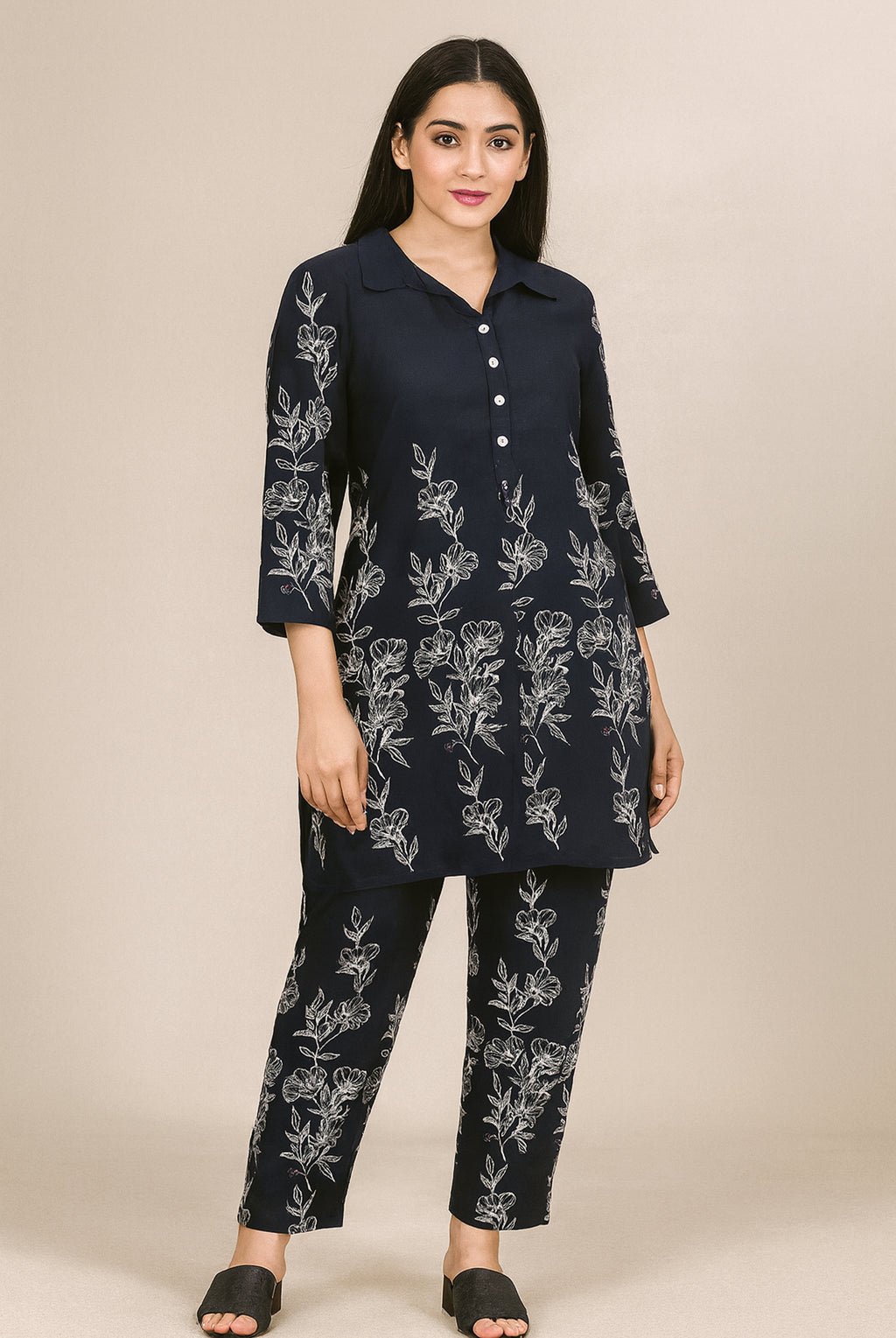 Twilight Bloom Co-ord Set