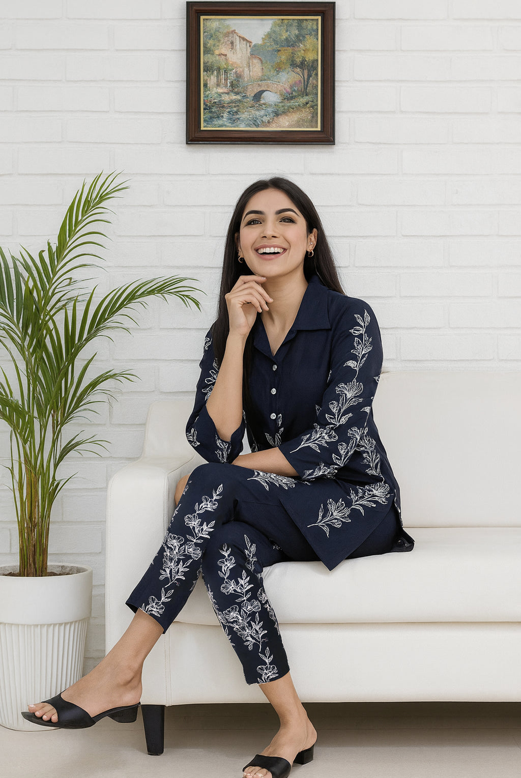 Twilight Bloom Co-ord Set