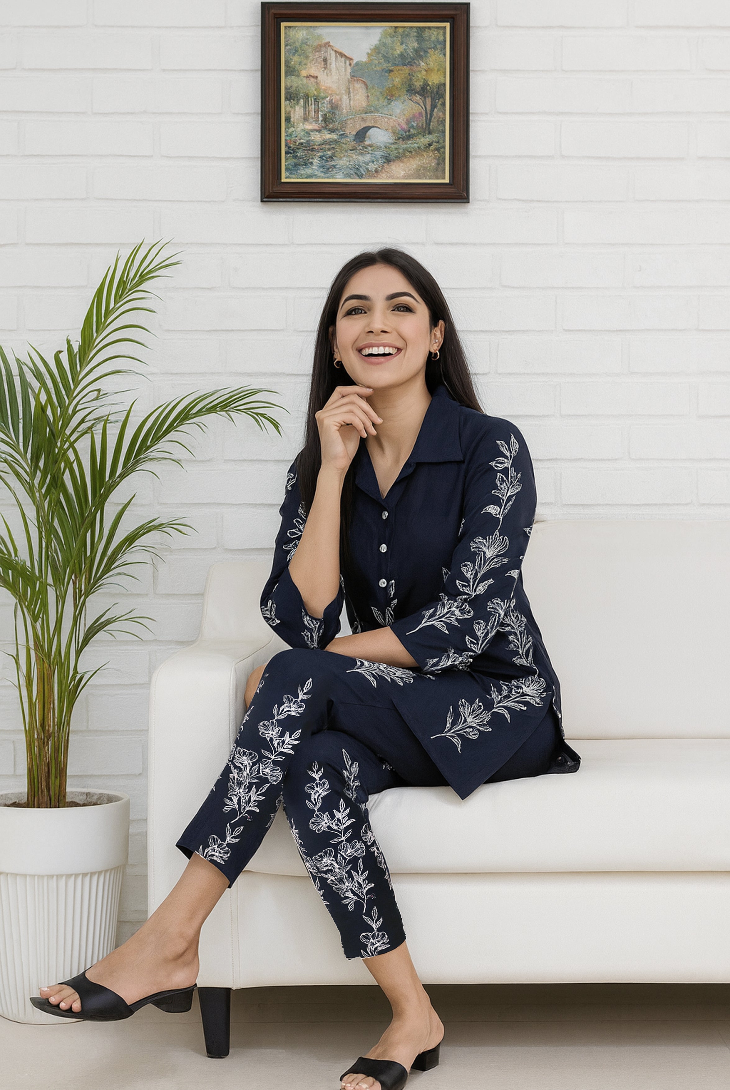 Twilight Bloom Co-ord Set