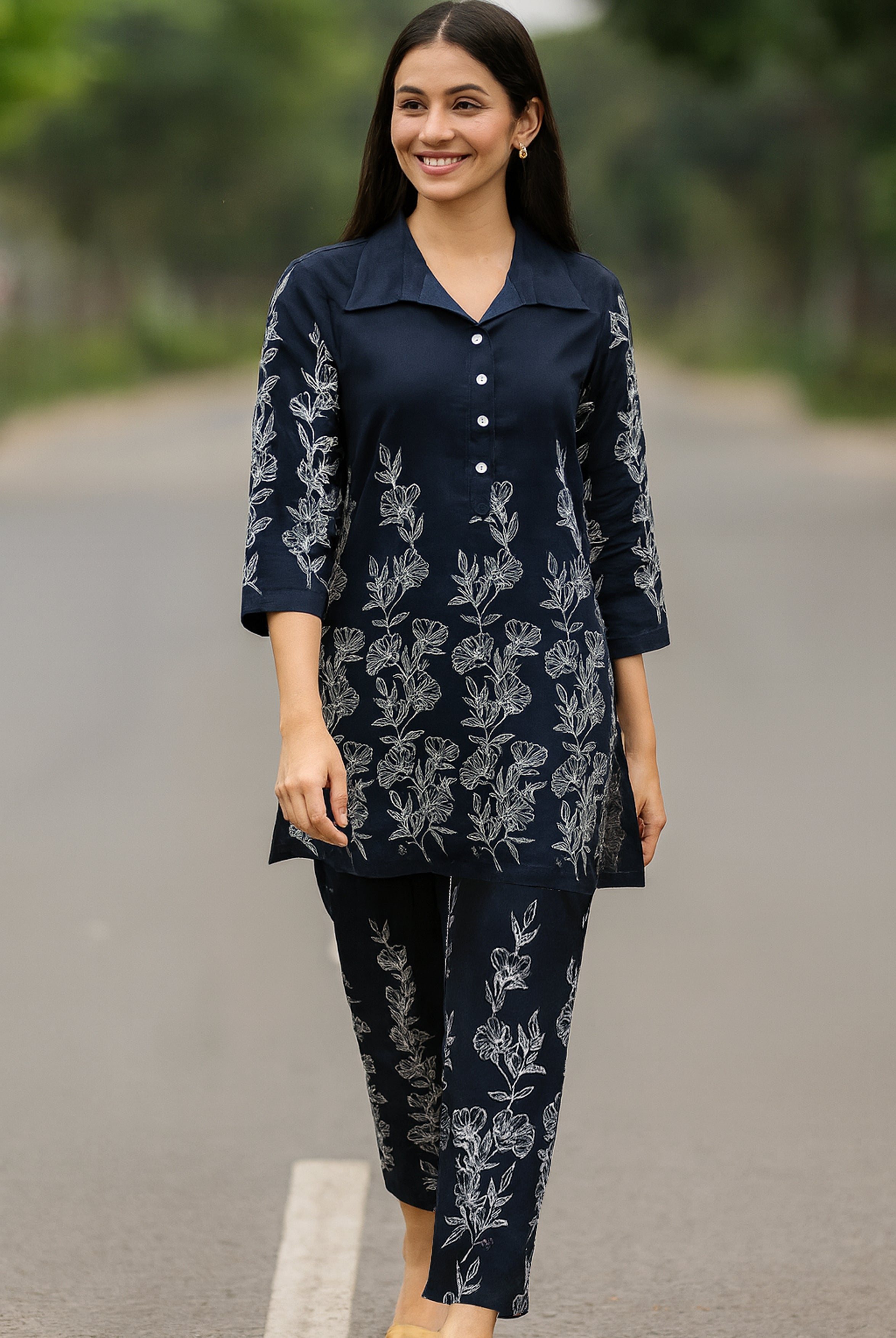 Twilight Bloom Co-ord Set